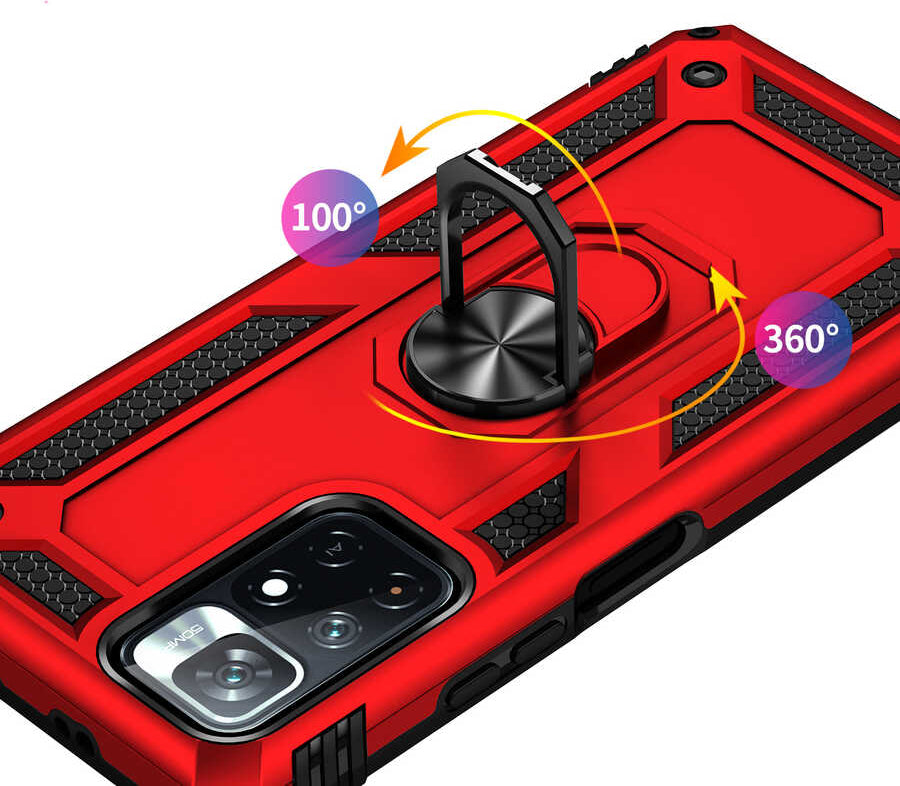Xiaomi Redmi Note 11T 5g Kılıf Mnc Vega Kapak-Mavi