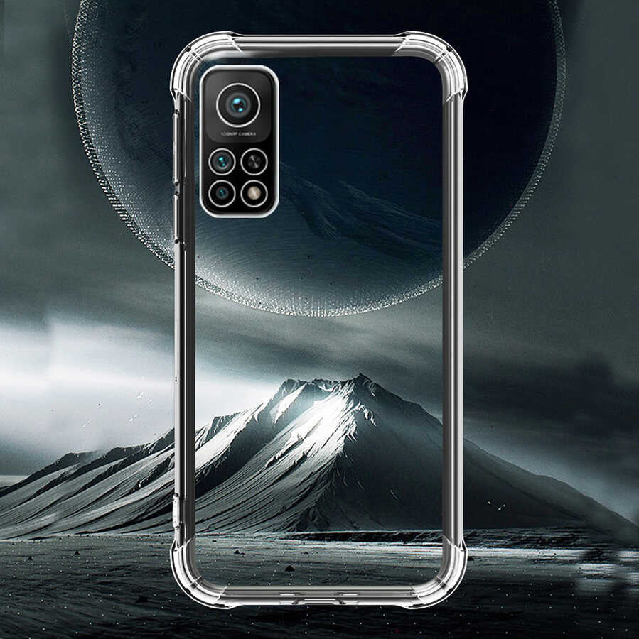 Xiaomi Mi 10T Pro 5g Kılıf Mnc Nitro Anti Shock Silikon-Renksiz