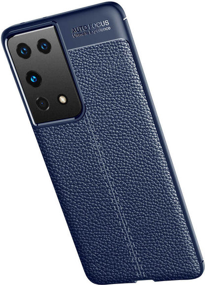 Galaxy S21 Ultra Kılıf Mnc Niss Silikon Kapak-Kırmızı
