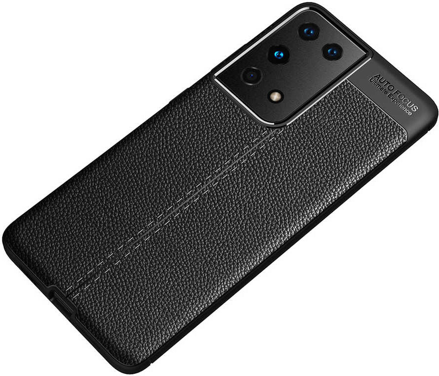 Galaxy S21 Ultra Kılıf Mnc Niss Silikon Kapak-Kırmızı