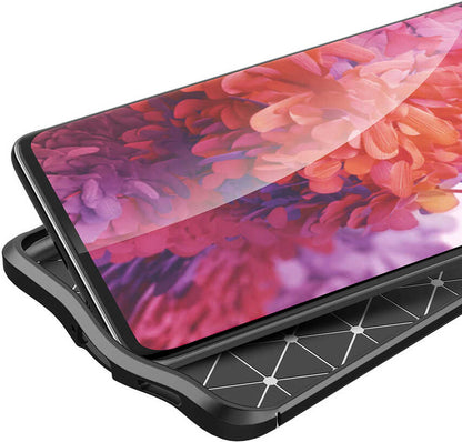 Galaxy S21 Ultra Kılıf Mnc Niss Silikon Kapak-Kırmızı