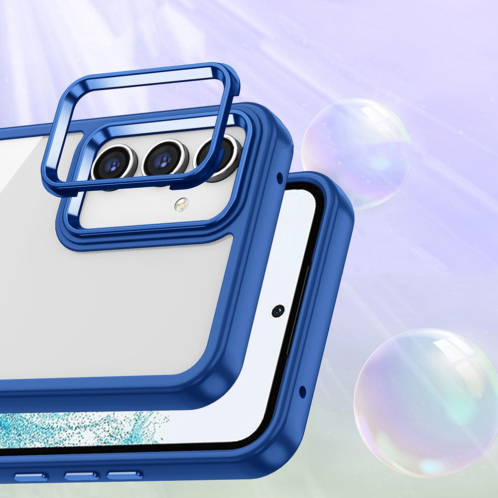 Galaxy A14 Kılıf Mnc Flora Kapak-Lacivert