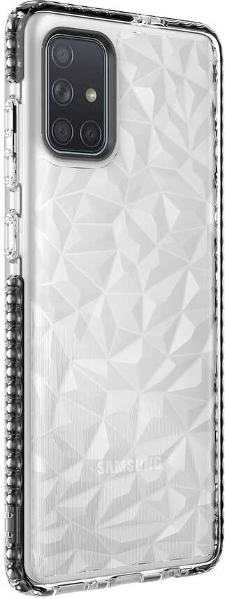 Galaxy A71 Kılıf Mnc Buzz Kapak-Siyah