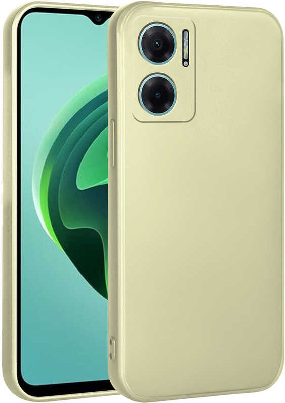 Xiaomi Redmi Note 11E Kılıf Mnc Premier Silikon Kapak-Gold