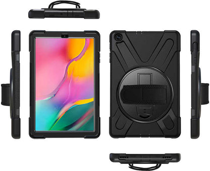 iPad Pro 10.5 (7.nesil) - Uyumlu Uyumlu Mnc Defender Tablet Silikon-Siyah