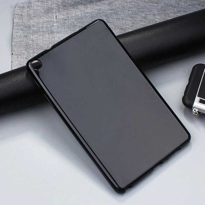 Galaxy Tab A7 Lite T225 Kılıf  Uyumlu Mnc Tablet Süper Silikon Kapak-Renksiz