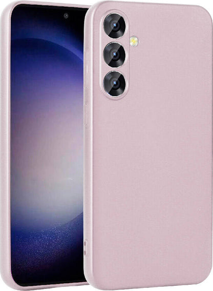 Galaxy S24 Kılıf Mnc Premier Silikon Kapak-Rose Gold