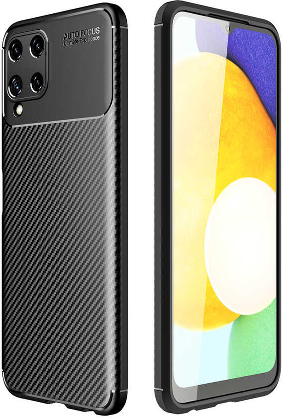 Galaxy M22 Kılıf Mnc Negro Silikon Kapak-Kahverengi