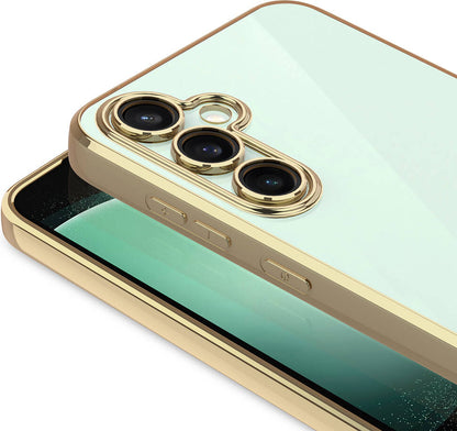 Galaxy S24 Kılıf Kamera Korumalı Logo Gösteren Mnc Omega Kapak-Lila