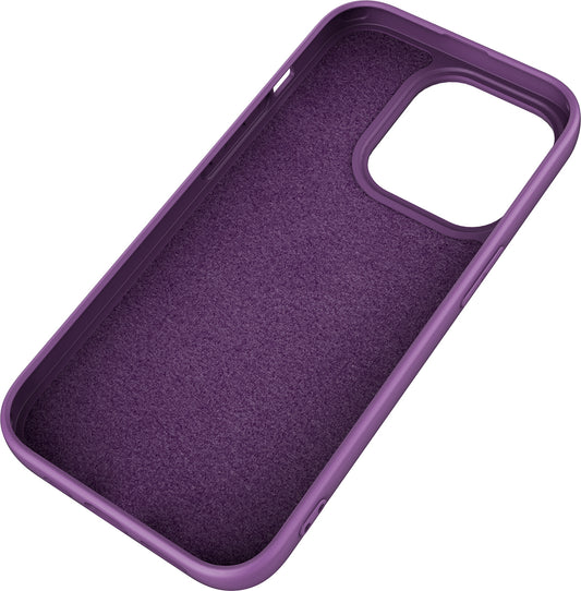Apple iPhone 14 Plus Kılıf Mnc Lsr Laaakan Kapak-Derin Mor