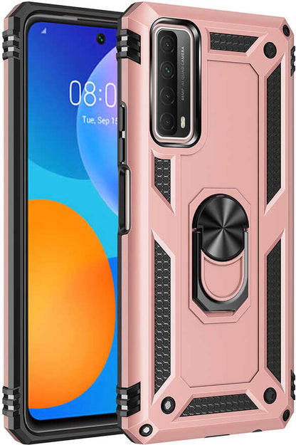 Huawei P Smart 2021 Kılıf Mnc Vega Kapak-Rose Gold