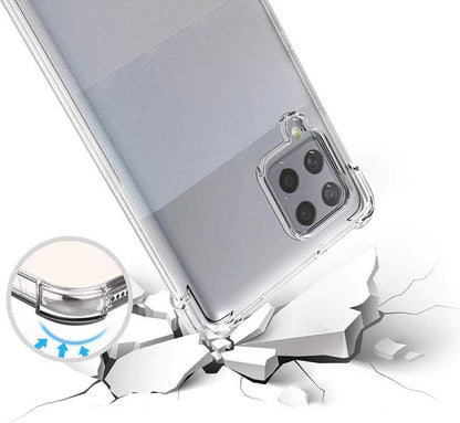 Galaxy M12 Kılıf Mnc Nitro Anti Shock Silikon-Renksiz