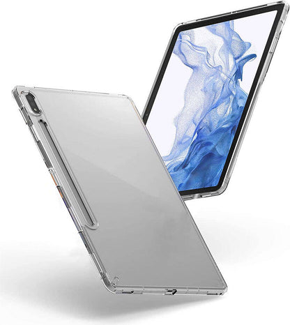 Galaxy Tab S8 Kılıf  Uyumlu Mnc Tablet Süper Silikon Kapak-Renksiz