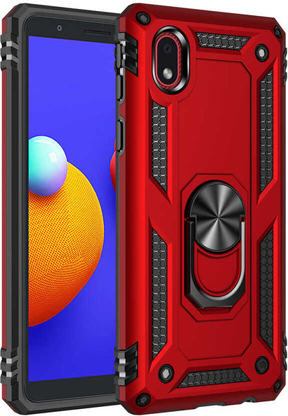 Galaxy A01 Core Kılıf Mnc Vega Kapak-Kırmızı