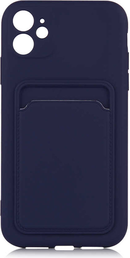 iPhone 12 Kılıf mnc Ofix Kapak-Lacivert