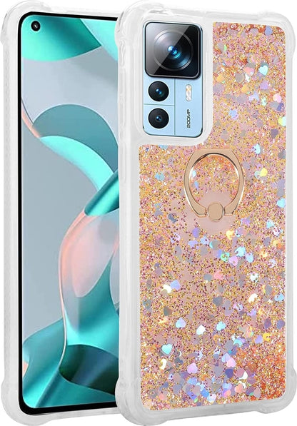 Xiaomi Mi 12T Pro Kılıf Mnc Milce Kapak-Gold