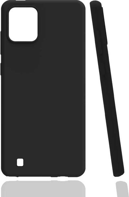 Realme C11 2021 Kılıf Mnc Biye Silikon-Siyah