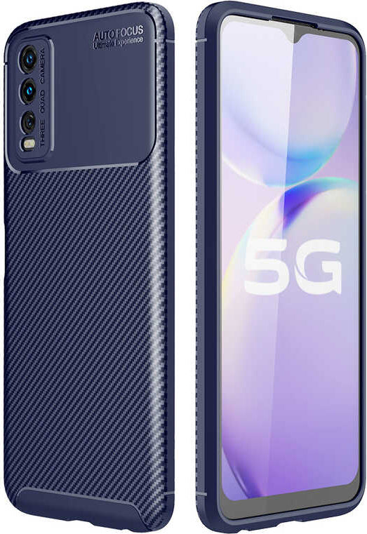Vivo Y11S Kılıf Mnc Negro Silikon Kapak-Lacivert