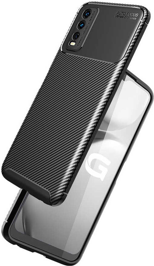 Vivo Y11S Kılıf Mnc Negro Silikon Kapak-Lacivert