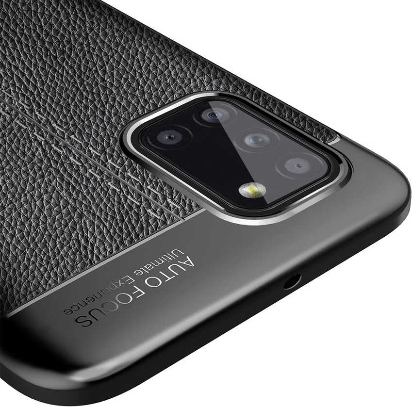 Galaxy A02S Kılıf Mnc Niss Silikon Kapak-Kırmızı