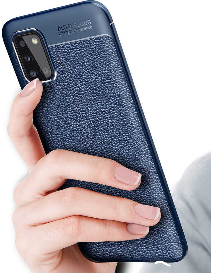 Galaxy A02S Kılıf Mnc Niss Silikon Kapak-Kırmızı