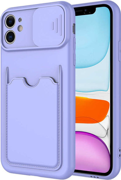 iPhone 11 Kılıf mnc Kartix Kapak-Lila