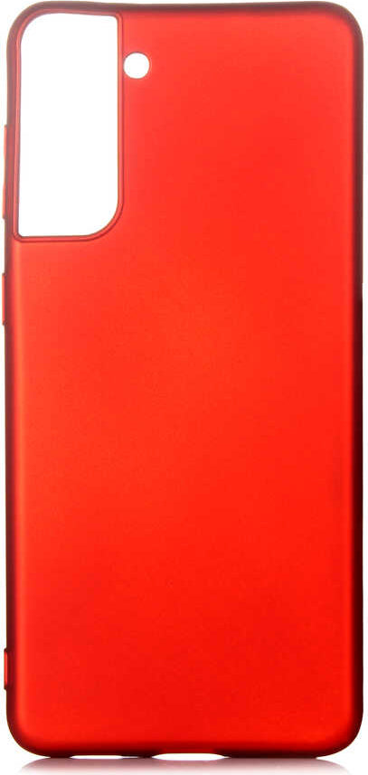 Galaxy S21 Kılıf Mnc Premier Silikon Kapak-Kırmızı