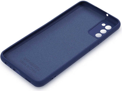 Galaxy A02S Kılıf Mnc Mara Laaakan Kapak-Siyah