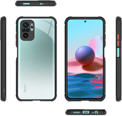 Xiaomi Redmi Note 10S Kılıf mnc Kaff Kapak-Koyu Yeşil