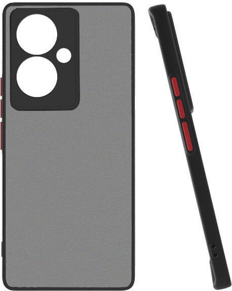 Vivo V29 Lite 5g Kılıf Mnc Hux Kapak-Siyah