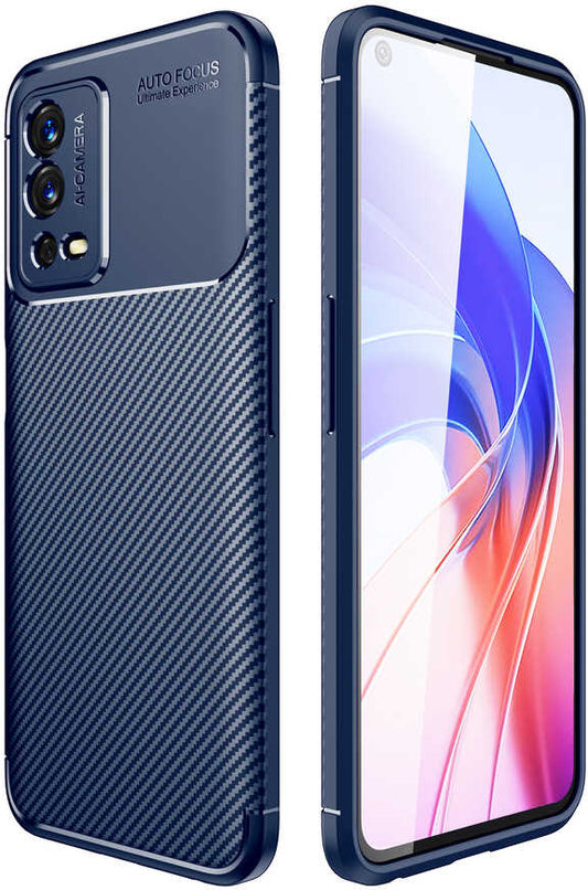 Oppo A55 4g Kılıf Mnc Negro Silikon Kapak-Lacivert