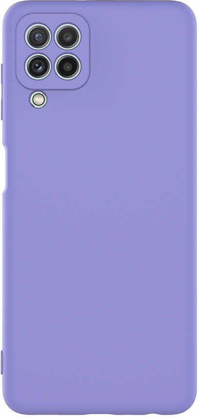 Galaxy M22 Kılıf Mnc Mara Laaakan Kapak-Lila