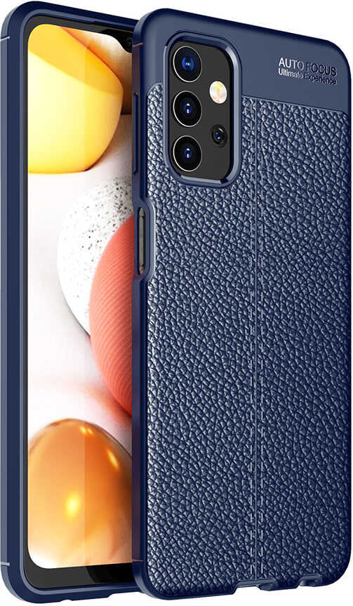 Galaxy A13 4g Kılıf Mnc Niss Silikon Kapak-Lacivert