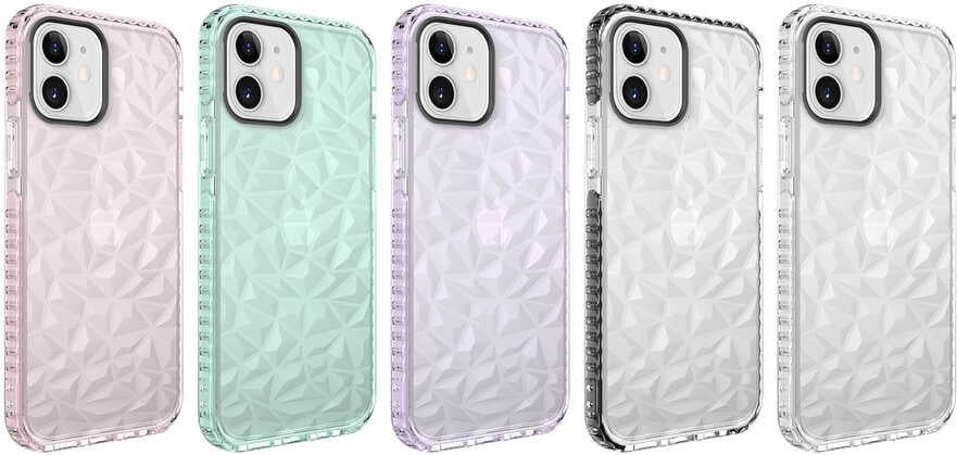 iPhone 12 Kılıf Mnc Buzz Kapak-Mor