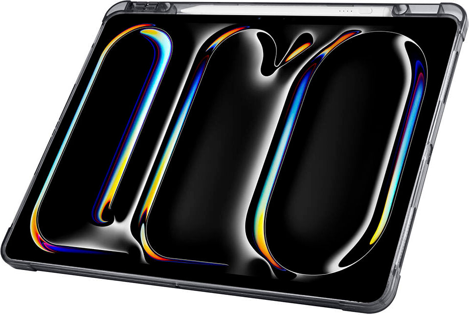 iPad Air 13 2025 M3 Kılıf Mnc Tri Folding Kalem Bölmeli Standlı Kılıf - Koyu Yeşil