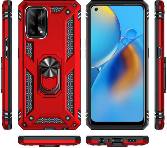 Oppo A74 4g Kılıf Mnc Vega Kapak-Mavi