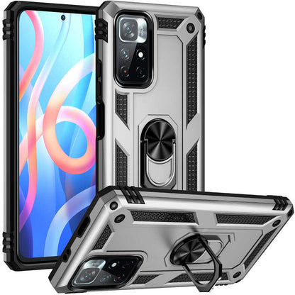Xiaomi Redmi Note 11T 5g Kılıf Mnc Vega Kapak-Gri