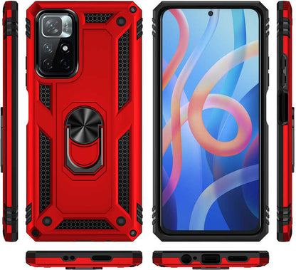 Xiaomi Redmi Note 11T 5g Kılıf Mnc Vega Kapak-Gri