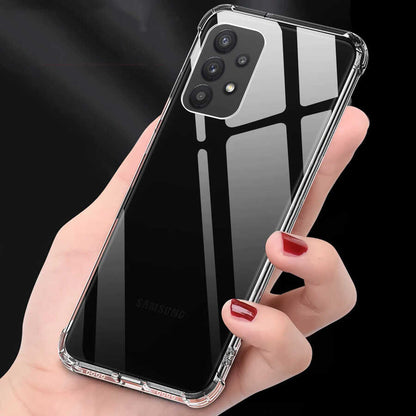 Galaxy A52 Kılıf Mnc Nitro Anti Shock Silikon-Renksiz