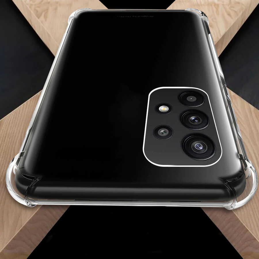 Galaxy A52 Kılıf Mnc Nitro Anti Shock Silikon-Renksiz