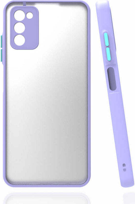 Galaxy A03S Kılıf Mnc Hux Kapak-Lila