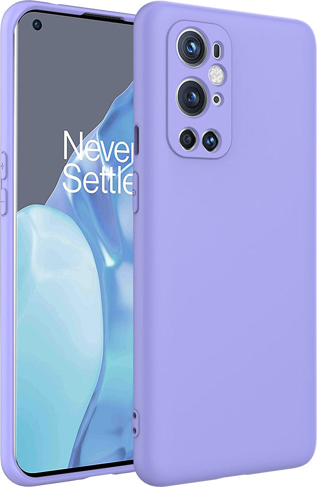 One Plus 9 Pro Kılıf Mnc Mara Laaakan Kapak-Lila