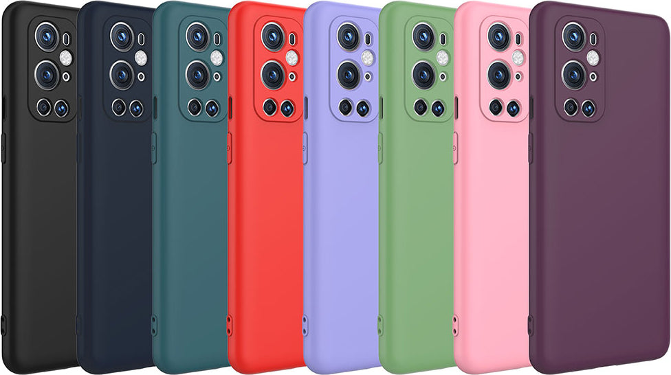 One Plus 9 Pro Kılıf Mnc Mara Laaakan Kapak-Lila