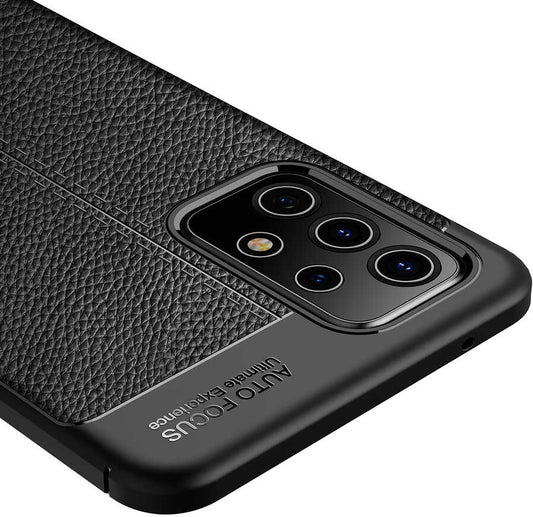 Galaxy A52 Kılıf Mnc Niss Silikon Kapak-Kırmızı