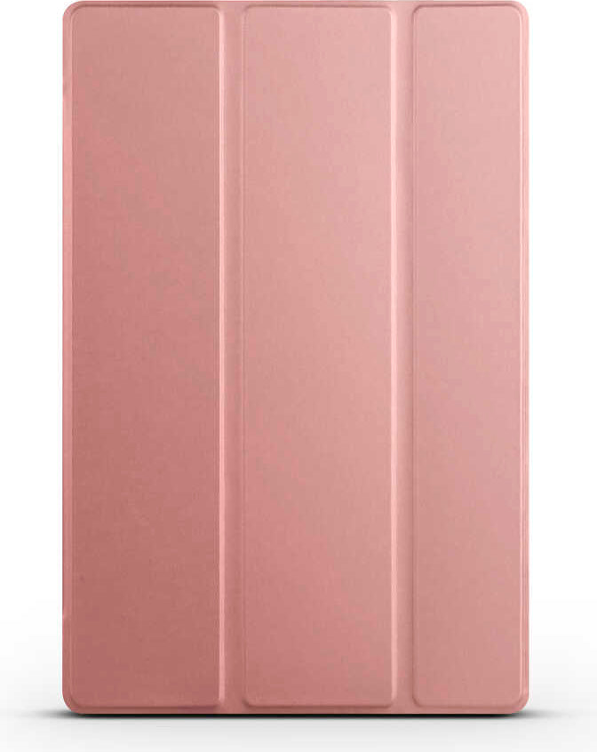 Galaxy Tab A8 10.5 SM-X200 (2021)  Uyumlu Mnc Smart Cover Standlı 1-1 Kılıf-Rose Gold