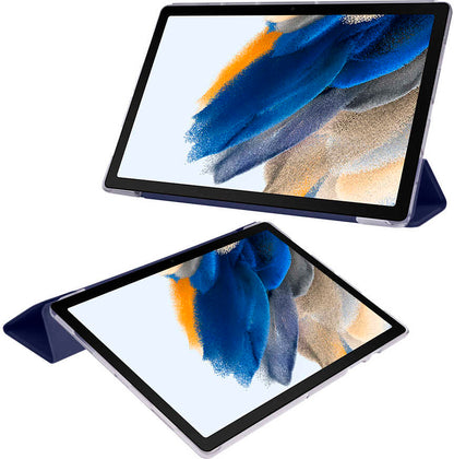 Galaxy Tab A8 10.5 SM-X200 (2021)  Uyumlu Mnc Smart Cover Standlı 1-1 Kılıf-Rose Gold