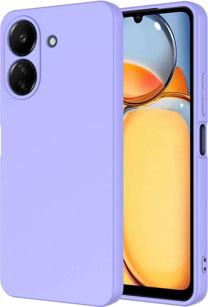 Xiaomi Poco C65 Kılıf Mnc Mara Laaakan Kapak-Lila