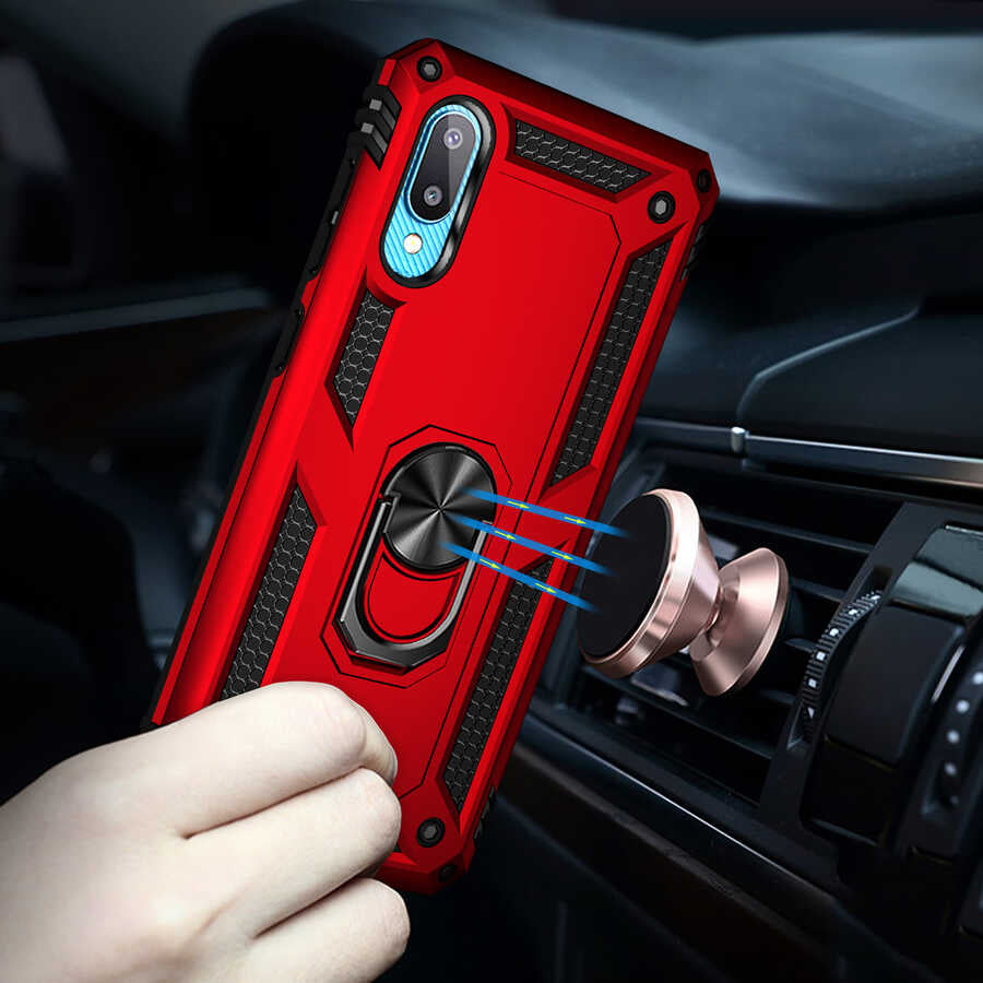 Galaxy A02 Kılıf Mnc Vega Kapak-Gri