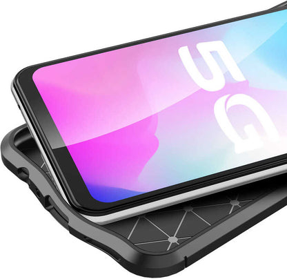 Vivo V21E Kılıf Mnc Niss Silikon Kapak-Kırmızı