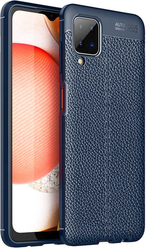 Galaxy M12 Kılıf Mnc Niss Silikon Kapak-Lacivert
